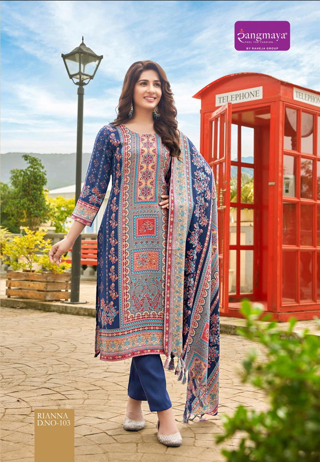 Rianna By Rangmaya Pashmina Kurti With Bottom Dupatta Online Wholesale